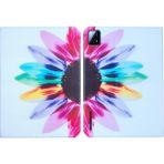 ZHKJ Shop Xiaomi Pad 6s Pro 12.4 Sun Flower Için Çizim Deri Tablet Kılıfı (Yurt Dışından)