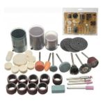 ZHL Tools 105 Parça Taşlama Zımpara Dremel Gravür Oyma Aksesuar Set - Siyah