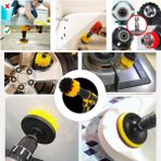 ZHL Tools 31 Parça Çok Amaçlı Ev Banyo ve Araç Matkap Ucu Temizlik Seti - Siyah