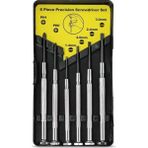 ZHL Tools Zhltools 6 Parça Saatçi Hassas Tornavida Seti - Gri
