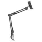ZHL Tools Zhltools Ayarlanabilir 360 Derece Teleskopik Metal Masa Üstü Telefon Tablet Tutucu - Siyah