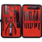 ZHL Tools Zhltools Deri Çantalı 17 Parça Manikür Pedikür Seti