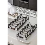 Zhlhome 2 Li Dolap İçi Tencere Kapak Ve Tabak Düzenleyici Kurutmalık Organizer