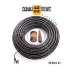 Zhltools 20 Mt + 20Metre Pvc Bahce Ve Yikama Hortumu Sulama Basligi Hediyeli