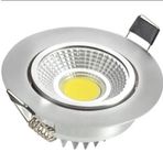 Zhltools 5 Watt Cob Led Krom Kasa Beyaz Renk Led Spot