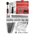 Zhltools 58 Parça Set 46 Parça Lokma Takımı Otomatik Cırcır 1/4 12 Parça Kombine Açık Ağız Yıldız Anahtar Takımı