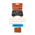 Zhltools Cr-V Max Cırcırlı 53 Parça Lokma Anahtar Takımı Bits Uç Seti