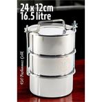 Zhltools Sefer Tası Paslanmaz Çelik Yemek Kabı 24X36cm 16.5 Litre
