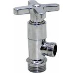 Zhltools Yıldız Aç Kapa 4 Kollu Krom Çevirveli Taharet Musluğu