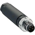 Zhong M8PG-4K ,m8/4-Pin Düz Erkek Soket - 0 - Siyah