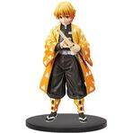 Zhongkaihua Agatsuma Zenitsu Kimetsu No Yaiba Anime çizgi film karakterleri 15-18cm PVC Model heykel koleksiyonu hediye masaüstü dekorasyon figürü bebek Anime hayranları için