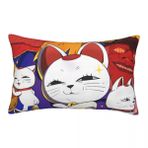 Zhongkaihua Ayase Momo Anime Dikdörtgen Yastık Kılıfı - 60 x 40 cm Kanepe ve Yatak Minder Kılıfı (İç Yastık Dahil Değildir) Anime Peluş Kürklü Yumuşak Baskılı Ev Dekoru