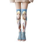 Zhongkaihua Benim Dress-Up Sevgilim Uyluk Yüksek Çorap Benim Giydirme Sevgilim Cosplay Çoraplar Kitagawa Marin Diz Uyluk Çorap Kızlar Kadınlar için, tip 5, 60