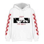 Zhongkaihua Bungo Sokak Köpekleri Dazai Osamu Nakajima Atsushi Anime Dijital Kapüşonlu Kazak Yetişkin Genç Anime Sweatshirt Cepli Sıcak Hediye Öğrenci Severler için, Tip - 6, XL