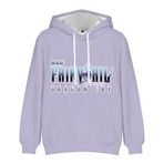 Zhongkaihua Fairy Tail Natsu Dragneel Lucy Heartfilia Anime Dijital Kapüşonlu Kazak Sweatshirt Cepli Sıcak Hediye Yetişkin Genç Erkek Kız Öğrenci Severler için, Tip 2, XS