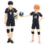 Zhongkaihua Haikyuu Shoyo Hinata şekil Tobio Kageyama şekil Anime PVC Model heykeli ev dekorasyon süsleme doğum günü hediyesi hayranları için