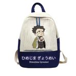 Zhongkaihua Kamado Tanjiro Kanao Tsuyuri Erkek Kız Anime Sırt Çantası Okul Çantaları, Sevimli Kanvas Üniseks Günlük Çanta, Seyahat Öğrenci Sırt Çantası, Okula Dönüş Doğum Günü Hediyesi, Himejima