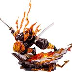 Zhongkaihua Kimetsu no Yaiba Figürü Agatsuma Zenitsu Figürü 27 cm PVC Aydınlatmalı Model Heykel Anime Aksiyon Figürü Koleksiyon Masaüstü Süslemeleri Hediyeler