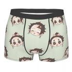 Zhongkaihua Kochou Shinobu Erkek Çocuk İç Çamaşırı Tokitou Muichirou Kamado Nezuko Boksörler Külot Anime Karikatür 3D Baskı Sonbahar Kış Noel Doğum Günü Hediyesi, Kamado Tanjiro, 3XL