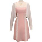 Zhongkaihua Komatsu Nana Anime Cosplay kostümleri pembe Halter elbise japon tatlı tarzı kız elbise yaz kadın elbiseler