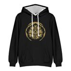 Zhongkaihua Mo Dao Zu Shi LAN Wang Ji Wei Wu Xian Anime Dijital Kapüşonlu Kazak - Yetişkin Genç Anime Sweatshirt Cepli Sıcak Hediye Erkek Kız Öğrenci Severler için, Mo Dao Zu Shi - 03, L