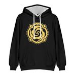 Zhongkaihua Mo Dao Zu Shi LAN Wang Ji Wei Wu Xian Anime Dijital Kapüşonlu Kazak - Yetişkin Genç Anime Sweatshirt Cepli Sıcak Hediye Erkek Kız Öğrenci Severler için, Mo Dao Zu Shi - 06, 3XL
