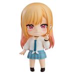 Zhongkaihua My Dress-Up Darling Anime Heykelcik Q Kil Figürü 1935#Kitagawa Marin Sevimli Mini Heykelcik Masaüstü Düzenlemesi Değiştirilebilir Baş ve Aksesuarlar 10 cm