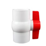 Zhongkaihua PVC Küresel Vana Musluk Su Durdurma Küresel Vana Su Temini Boru Topuzu Onarım Konnektörü Boru Anahtarı Akvaryum Kurulumu Karter Pompası Havuz Bahçe Yağmurlama Adaptörü Boru ve Ek Parçaları