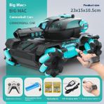 Zhouhuan3 Shop Su Bombası Uzaktan Kumandalı Tank Jest Sensörü Uzaktan Kumanda Araba Sürüklenme Savaş Zırhlı Araç Tankı Modeli Oyuncak (Yurt Dışından) - Siyah