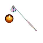 ZHU IN SY Mum Snuffer, Candlesnuffers Fitil Snuffer Mum Aksesuarı, Mum Alevini Güvenle Çıkarmak için Paslanmaz Çelik Fitil Alev Söndürücü (Renkli Mum Snuffer B)