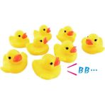 Zhuning Shop 1 10 Adet Tarzı Sıkma Çağrısı Kauçuk Yarış Squeaky Ördekler Ducky Bebek Duşu Doğum Günü Hediyelik Eşyaları Yutmayın Klasik Oyuncaklar Brinquedo (Yurt Dışından) - Renkli - banyo oyuncakları