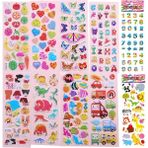 Zhuning Shop 1 10 Sayfa Stili Çocuk Sticker Farklı Çeşitli 3D Kabartmalı Toplu Sticker Kız Erkek Doğum Günü Hediye Defter Öğretmen Hayvanlar Karikatür (Yurt Dışından)