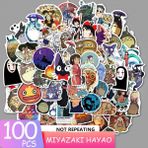 Zhuning Shop 1 100 Adet Tarzı Anime Sticker Şeytan Öldürücü Avcı x Graffiti Kendin Yap Valiz Laptop Kaykay Telefon Etiket Sticker Oyuncakları (Yurt Dışından)