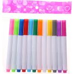 Zhuning Shop 1 12 Adet Su Tebeşir Tarzı Taşınabilir Yumuşak Tebeşir Çizim Tahtası Bebek Kendin Yap Çizim Kitabı Boyama Kitabı ile Su Tebeşi Çocuk Boyama Tahtası (Yurt Dışından) - Beyaz