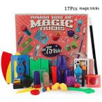 Zhuning Shop 1 17 Adet Kırmızı Kutu Stili Için Sihirli Oyuncaklar Hanky Panky'nin Junior Sihir Seti Basit Sihir Malzemeleri Sihir Başlangıç ile Sihir Öğretim Seti Zxh (Yurt Dışından) - Renkli - --