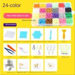 Zhuning Shop 1 24 Renk 4800 Stili Sihirli Su Yapışkan Boncuk Oyuncakları Dıy Aquabeads El Yapımı Boncuk Oyuncak Eğitici Bulmaca Çocuklar Hama Aqua Boncuk Kızlar Erkekler Için (Yurt Dışından) - zanaat oyuncaklar