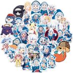 Zhuning Shop 1 50 Adet Bir Stil Pcs Sevimli Anime Kız Gawr Gura Stickerları Dıy Buzdolabı Kaykay Laptop Su Geçirmez Grafiti Vsco Sticker Etiketler Çocuk Oyuncakları Için (Yurt Dışından)