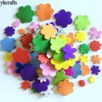 Zhuning Shop 1 50 Adet Çiçek Tarzı 1 Çanta Parlak Kelebek Köpük Sticker Yaratıcı Aktivite Ürünleri Çocuk Odası Dekorasyon Kendi El Sanatınızı Yapın Oem Özel Dıy (Yurt Dışından)