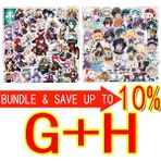 Zhuning Shop 1 50 Adet G ve H Tarzı Pc'ler Için Ge Impact Oyun Çıkartmaları Anime Laptop Valiz Kaykay Bisiklet Bagaj Su Geçirmez Sticker Çocuk Oyuncak Hediye Etiket (Yurt Dışından)