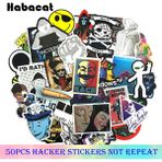 Zhuning Shop 1 50 Adet Hacker Tarzı Pcspack Programlama Graffiti Sticker Hacker Bitcoin Java C++ Valiz Kaykay Laptop Motosiklet Kırtasiye Oyuncakları (Yurt Dışından)