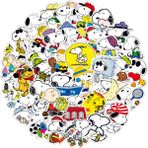 Zhuning Shop 1 50 Adet Tarzı Pcs Çizgi Film Snoopy Sticker Kaykay Valiz Gitar Bavul Laptop Telefon Dıy Grafiti Sticker Çocuk Oyuncakları Noel Hediyesi (Yurt Dışından)