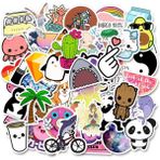 Zhuning Shop 1 50 C Tarzı Sıcak Moda Sevimli Sticker Paketi Vsco Kızı Için Laptop Gitar Bagaj Kaykay Araba Oyuncak Sticker Etiket (Yurt Dışından)