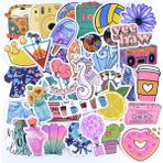 Zhuning Shop 1 50 Gzvsco Stili Sıcak Moda Sevimli Sticker Paketi Vsco Kızı Için Laptop Gitar Bagaj Kaykay Araba Oyuncak Sticker Etiket (Yurt Dışından)