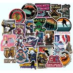 Zhuning Shop 1 50 Hokey Stili Sıcak Moda Sevimli Sticker Paketi Vsco Kızı Için Laptop Gitar Bagaj Kaykay Araba Oyuncak Sticker Etiket (Yurt Dışından)