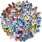 Zhuning Shop 1 50 Kelebek Tarzı Sıcak Moda Sevimli Sticker Paketi Vsco Kızı Için Laptop Gitar Bagaj Kaykay Araba Oyuncak Sticker Etiket (Yurt Dışından)