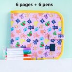 Zhuning Shop 1 6 Sayfa Stili B Stili Için Sihirli Tahta Eğitici Çocuk Oyunları Boyama Kitapları Çocuk Oyuncakları 6 Sayfa Silinebilir Tahtalar ile Su Kalemi Kalem - E-Ticaret Başlığı (Yurt Dışından) - Beyaz
