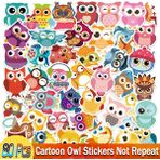 Zhuning Shop 1 80 Baykuş Tarzı Çocuklar Için Harika Uzay Sticker Oyuncakları Ufo Astronot Roket Gezegen Sticker Etiketler Kaykay Araba Laptop Bisiklet Üzerinde (Yurt Dışından)