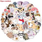 Zhuning Shop 1 A-10 Adet Rastgele Stil Sevimli Tavşan Dıy Dekor Sticker Çıkartma Laptop Telefon Defter Kaykay Çocuk Hediye Oyuncağı (Yurt Dışından)