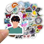 Zhuning Shop 1 Aa Stili Vsco Ins Tarzı Sticker Anime Laptop Kılıfı Araba Kaykay Motosiklet Kız Çocuklar Için Oyuncaklar Cool Hayvan Sticker F5 (Yurt Dışından)