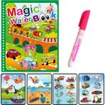 Zhuning Shop 1 Ac-3 Stili Sıcak Satış Yeniden Kullanılabilir Boyama Kitabı Sihirli Su Resim Çizim Kitabı Duyusal Erken Eğitim Çocuklar Için Doğum Günü Hediyesi Montessori Oyuncakları (Yurt Dışından) - Beyaz